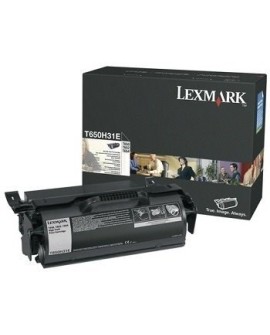 Lexmark Toner T650H31E Black