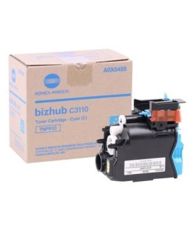 Konica Minolta Toner TNP-51 A0X5455 Cyan