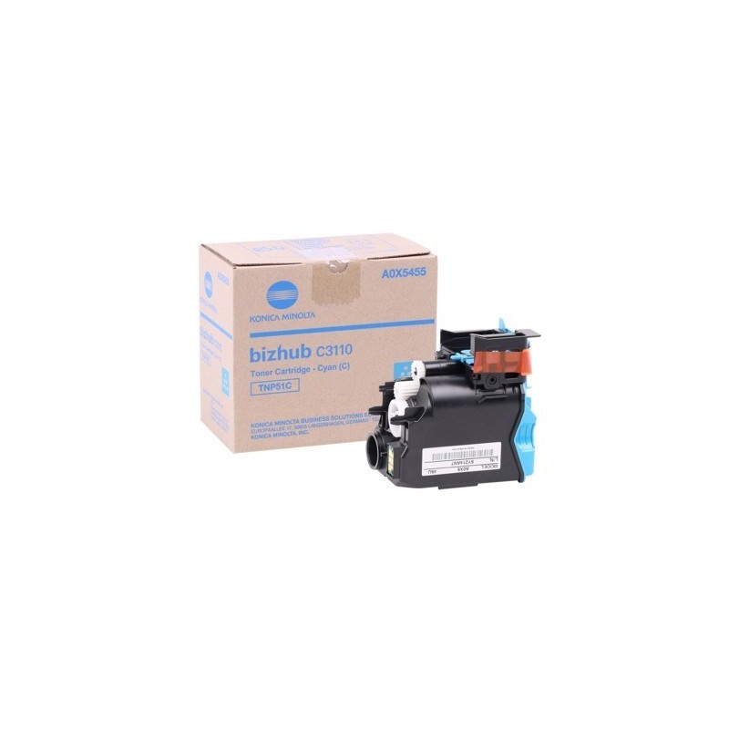 Konica Minolta Toner TNP-51 A0X5455 Cyan