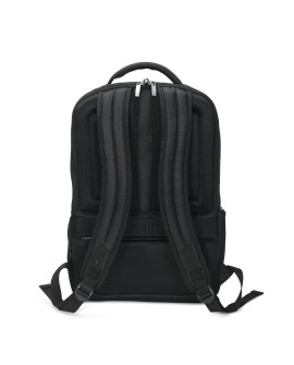 DICOTA Eco Backpack SELECT plecak Czarny Etylen-octan winylu (EVA) pianka, Poli(tereftalan etylenu) (PET)
