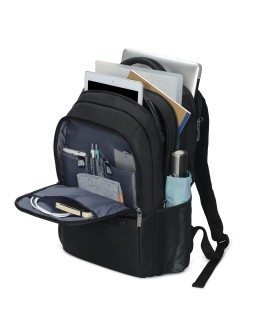 DICOTA Eco Backpack SELECT plecak Czarny Etylen-octan winylu (EVA) pianka, Poli(tereftalan etylenu) (PET)