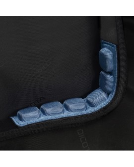 DICOTA Eco Backpack SELECT plecak Czarny Etylen-octan winylu (EVA) pianka, Poli(tereftalan etylenu) (PET)