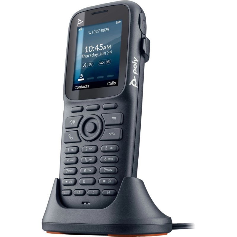 POLY Jednokomorowa stacja bazowa Rove 20 DECT 1880–1900 MHz B1 i zestaw słuchawkowy z 20 telefonami
