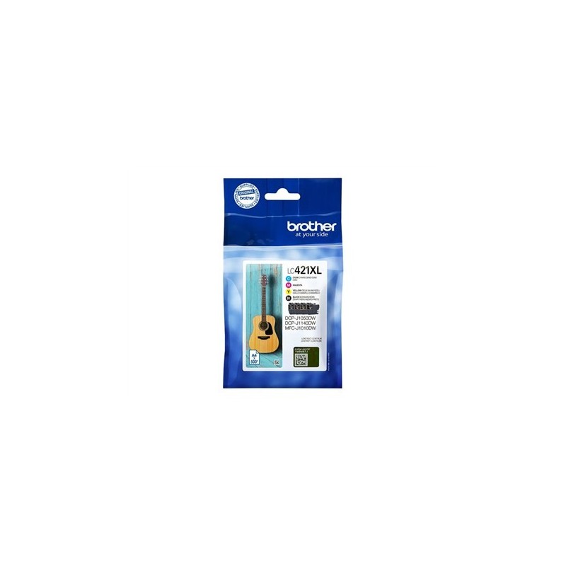 LC-421XL VALUE PACK INK BLACK C/F. DCPJ1050DW/J1140DW/MFCJ1010DW