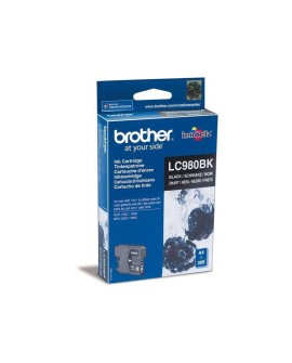 Brother LC-980BK nabój z tuszem 1 szt. Oryginalny Czarny