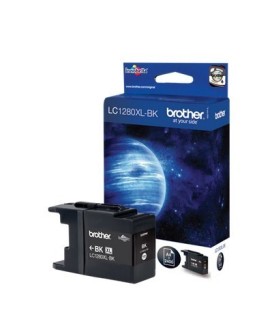 Brother LC1280XLBK nabój z tuszem 1 szt. Oryginalny Czarny