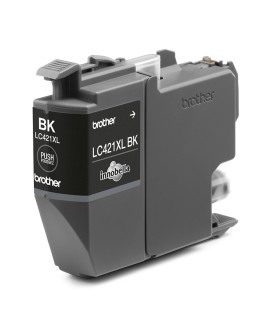 Brother LC-421XLBK nabój z tuszem 1 szt. Oryginalny Wysoka (XL) wydajność Czarny