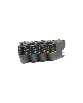 Brother LC-421VAL PagePack 4 szt. Oryginalny Standardowa wydajność Czarny, Cyjan, Purpurowy, Żółty