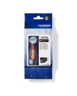Brother LC-427XLBK nabój z tuszem 1 szt. Oryginalny Wysoka (XL) wydajność Czarny