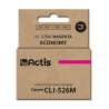 Actis KC-526M Tusz (zamiennik Canon CLI-526M Standard 10 ml czerwony)