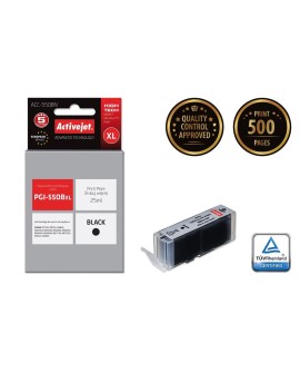 Activejet ACC-550BN Tusz (zamiennik Canon PGI-550BK Supreme 25 ml czarny)