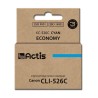 Actis KC-526C Tusz (zamiennik Canon CLI-526C Standard 10 ml niebieski)