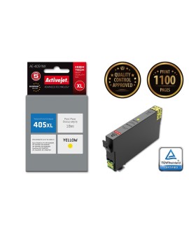 Activejet AE-405YNX Tusz (zamiennik Epson 405XL C13T05H44010 Supreme 18ml żółty)