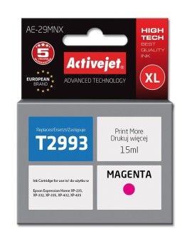 Activejet AE-29MNX Tusz (zamiennik Epson 29XL T2993 Supreme 15 ml czerwony)