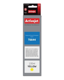 Activejet AE-664Y Tusz (zamiennik Epson T6644 Supreme 100 ml żółty)