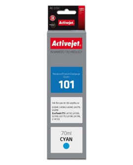 Activejet AE-101C Tusz (zamiennik Epson 101 Supreme 70 ml niebieski)