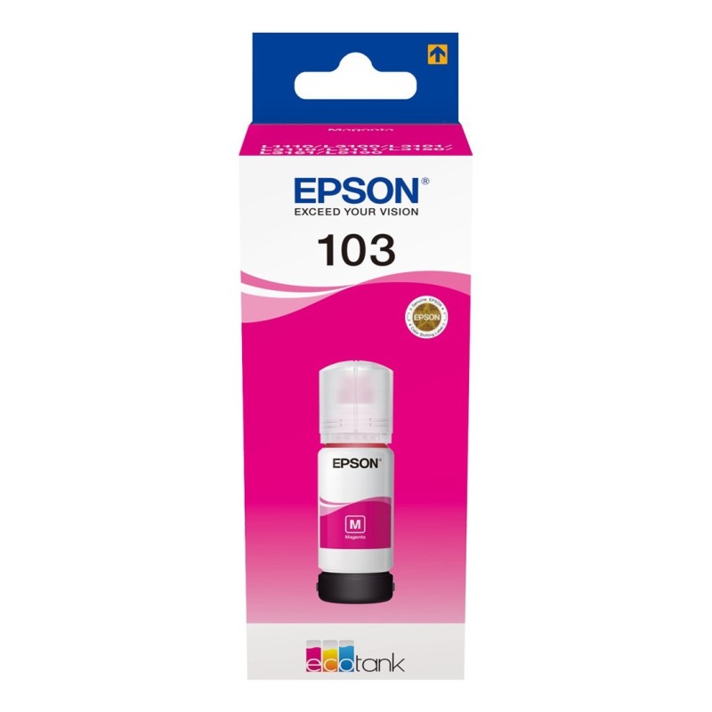 Tusz Epson C13T00S34A (oryginał 103 65 ml czerwony)