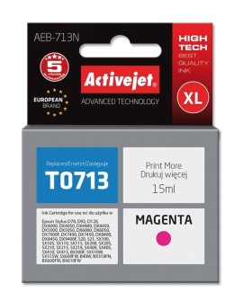 Activejet AEB-713N Tusz (zamiennik Epson T0713, T0893, T1003 Supreme 15 ml czerwony)