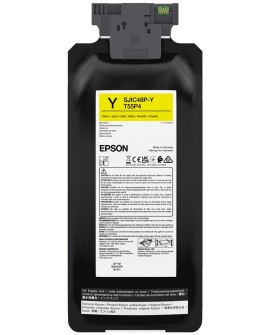 Epson SJIC48P-Y nabój z tuszem 1 szt. Oryginalny Żółty