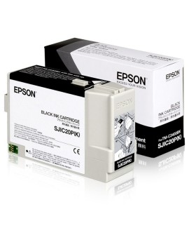 Epson SJIC20P(K) - Ink cartridge for TM-C3400BK (Black)