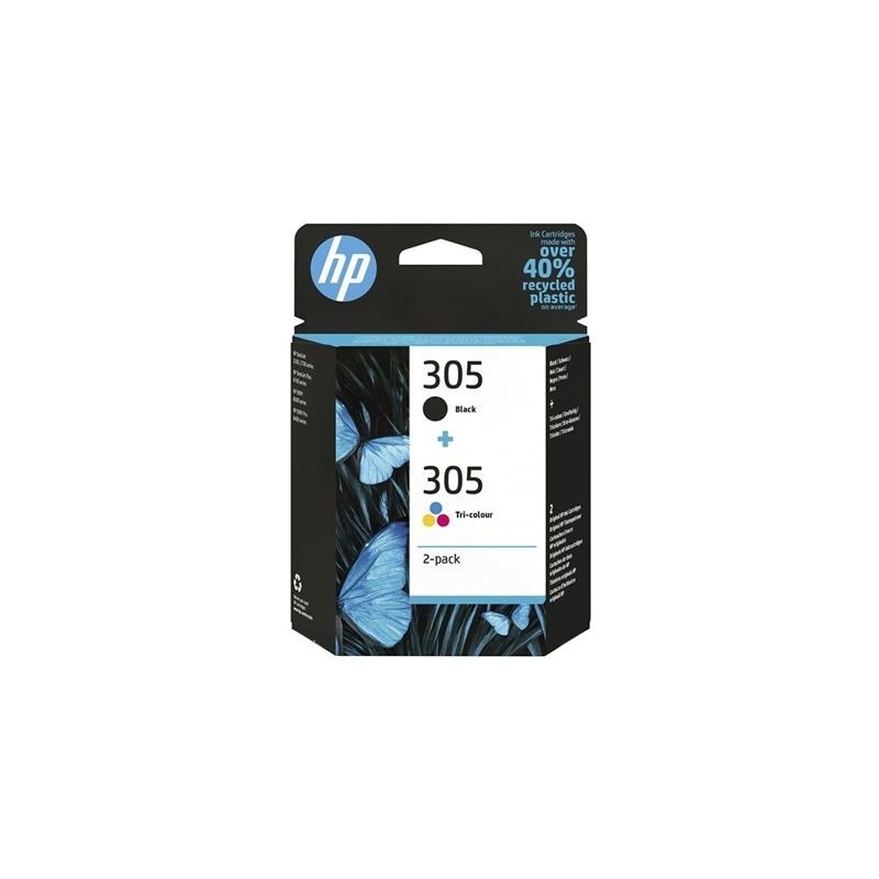 Hp Tusz czarny+kolor HP305 6ZD17AE