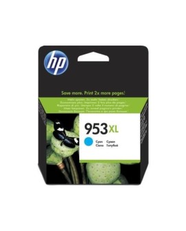 Tusz HP niebieski HP 953XL, HP953XL F6U16AE, 1600 str.,20 ml.