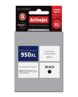Activejet AH-950BRX Tusz (zamiennik HP 950XL CN045AE Premium 80 ml czarny)