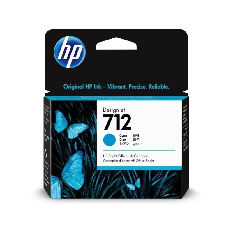 HP 712 29-ML CYAN DESIGNJET INK/CARTRIDGE