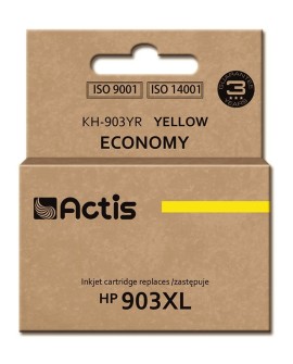Actis KH-903YR Tusz (zamiennik HP 903XL T6M11AE Standard 12ml żółty) - Nowy Chip