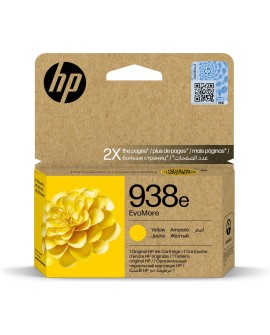 HP Oryginalny wkład z żółtym atramentem 938e EvoMore