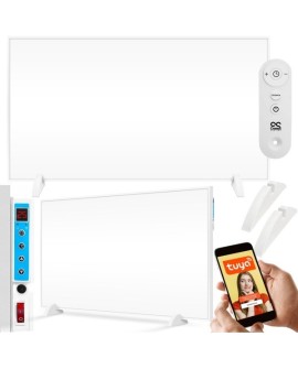 Promiennik podczerwieni Cronos Synthelith CR-720TWP 720W z WiFi i pilotem biały