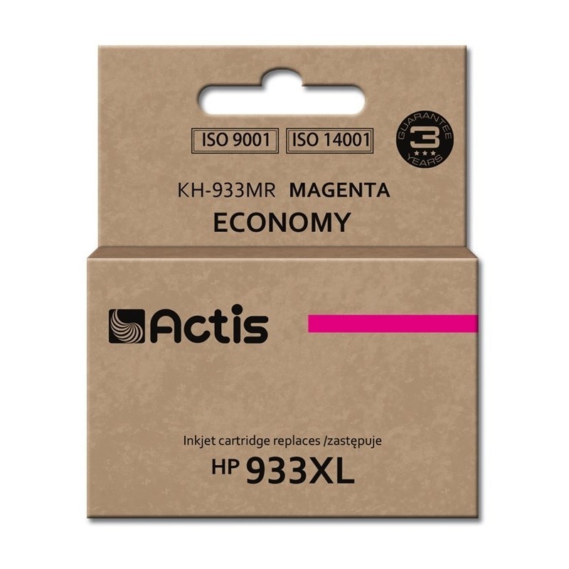 Actis KH-933MR Tusz (zamiennik HP 933XL CN055AE Standard 13 ml czerwony)