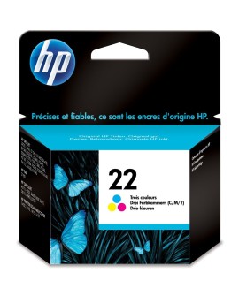 HP 22 oryginalny wkład atramentowy trójkolorowy