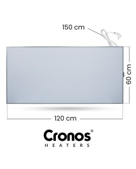 Promiennik podczerwieni Cronos Synthelith PRO CRP-770TWP 770W Full Grey z WiFi i pilotem