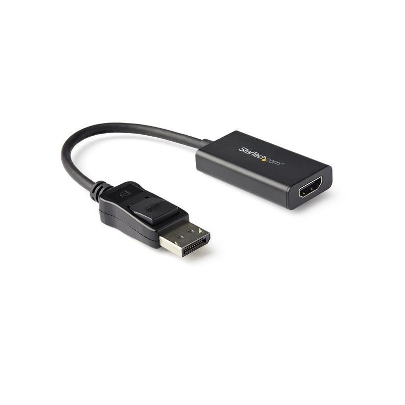 StarTech.com DP2HD4K60H adapter kablowy 0,122 m DisplayPort HDMI Typu A (Standard) Czarny