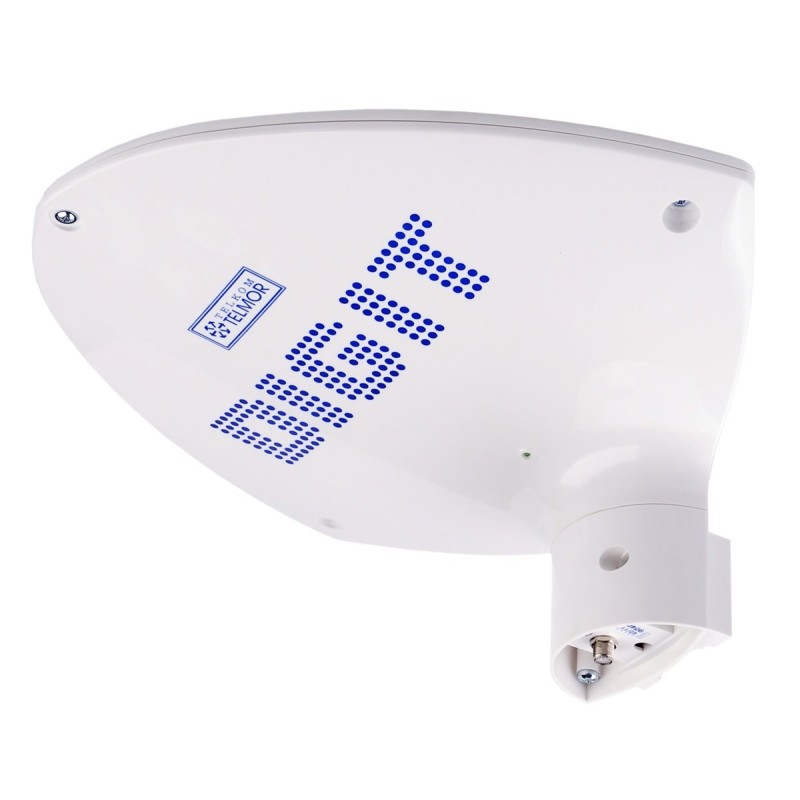 Antena szerokopasmowa DVB-T/T2 DIGIT Activa Telmor biała