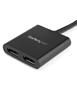 StarTech.com MSTDP122DP rozgałęziacz telewizyjny DisplayPort 2x DisplayPort