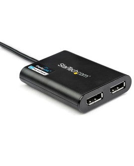 StarTech.com USB32DP24K60 zewnętrzna karta graficzna usb 4096 x 2160 px Czarny