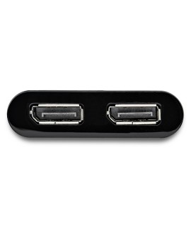 StarTech.com USB32DP24K60 zewnętrzna karta graficzna usb 4096 x 2160 px Czarny