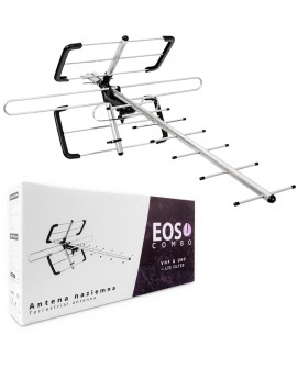 Antena DVB-T/T2 Spacetronik EOS L Combo Black (pasywna)