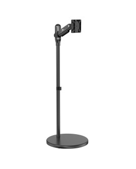 Mobilny stojak podłogowy na monitor/TV Maclean, sprężyna gazowa, 17"-35", 2-10kg, czarny, MC-970B