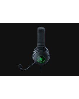 Razer Kraken V3 Zestaw słuchawkowy Przewodowa Opaska na głowę Gaming USB Typu-A Czarny