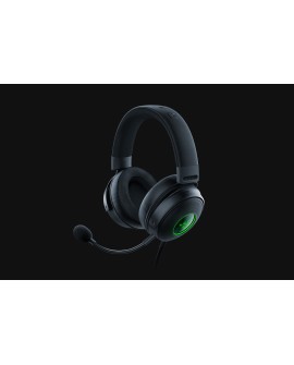 Razer Kraken V3 Zestaw słuchawkowy Przewodowa Opaska na głowę Gaming USB Typu-A Czarny