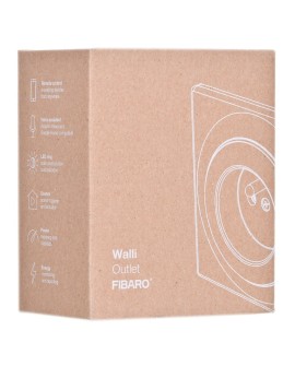 FIBARO Inteligentne gniazdko Walli Outlet type E FGWOE-011