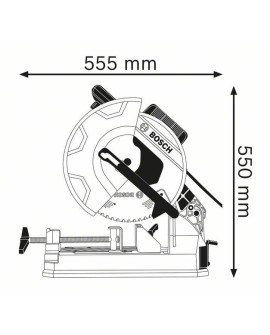 Przecinarka BOSCH 2000W, GCD 12 JL 305mm 0601B28000