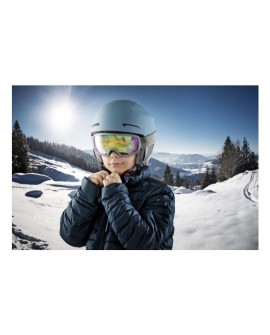 Kask zimowy ALPINA ZUPO SMOKE-BLUE MATT 51-55