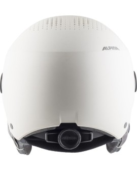 Kask narciarski ALPINA ARBER VISOR Q-LITE WHITE 54-58