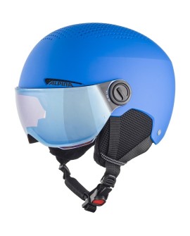 Kask narciarski ALPINA ZUPO VISOR Q-LITE BLUE 54-58