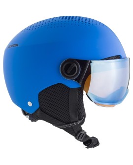 Kask narciarski ALPINA ZUPO VISOR Q-LITE BLUE 54-58
