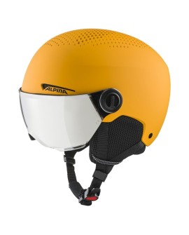 Kask zimowy ALPINA ZUPO VISOR Q-Lite burned-yell. matt 51-55